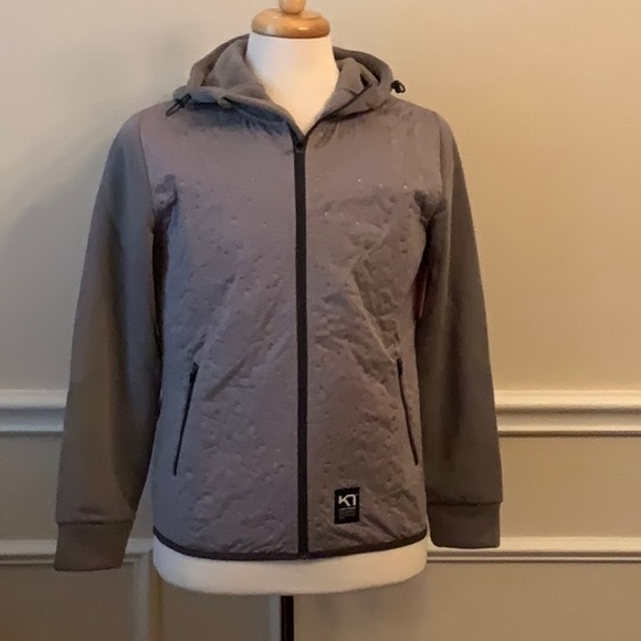 Kari Traa Emma Hybrid Midlayer Jkt - Dusty (Grey) - Medium - Picture 2 of 14